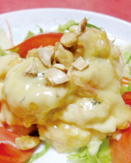 大エビのマヨネーズソース